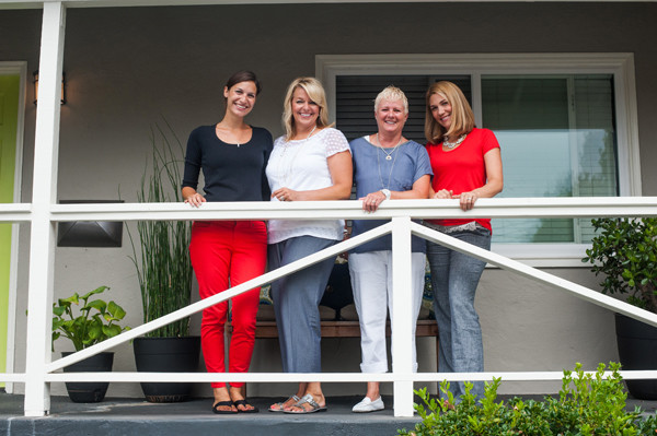 The Katy Team Home Owner Photo Shoot